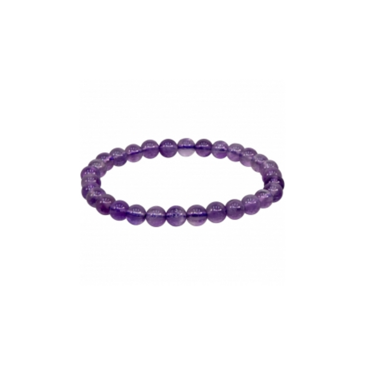 Bracelet - Amethyst round