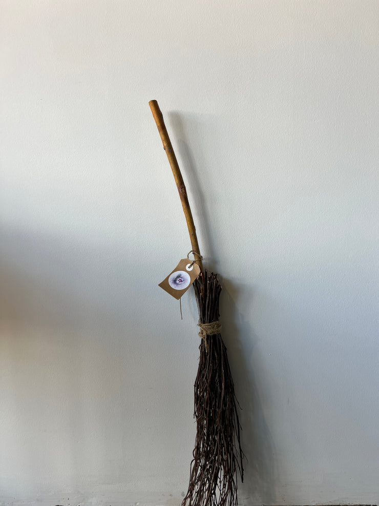 Broomstick - Wiccan Pagan  (brown)