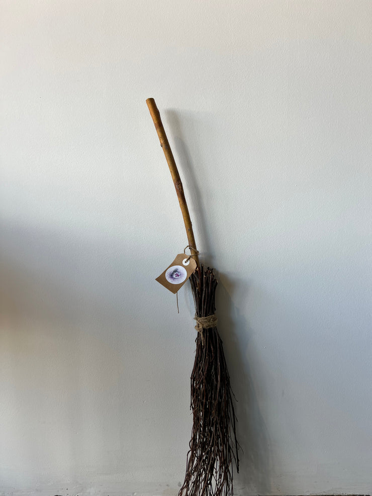 Wiccan Pagan Broomstick (Brown)