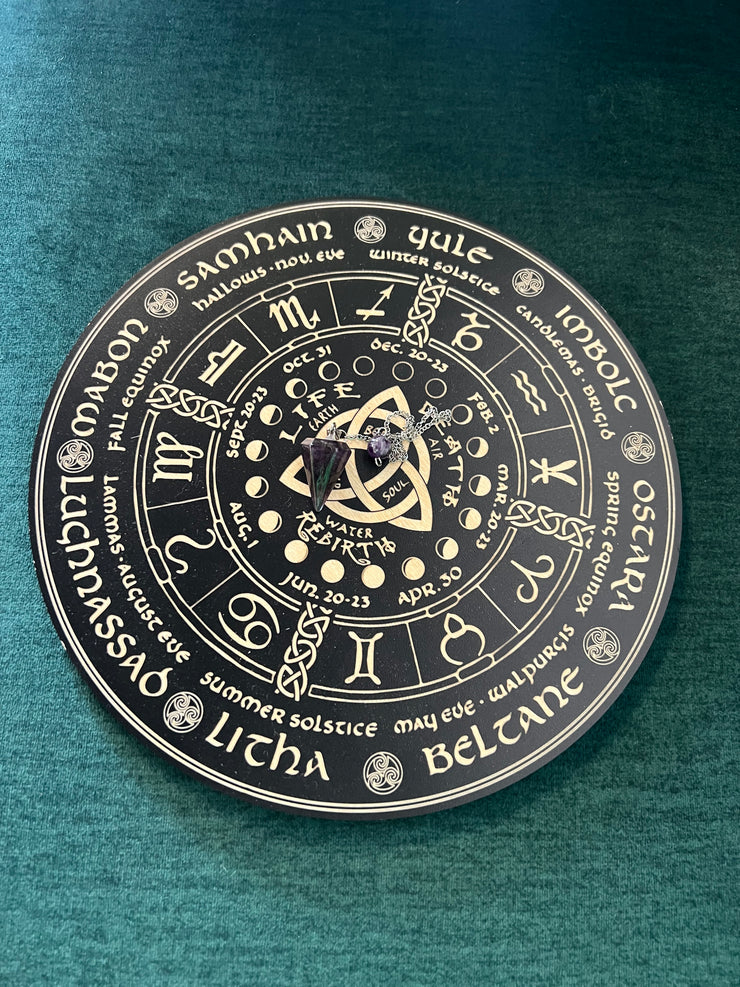 Board - Pendulum with any crystal pendulum
