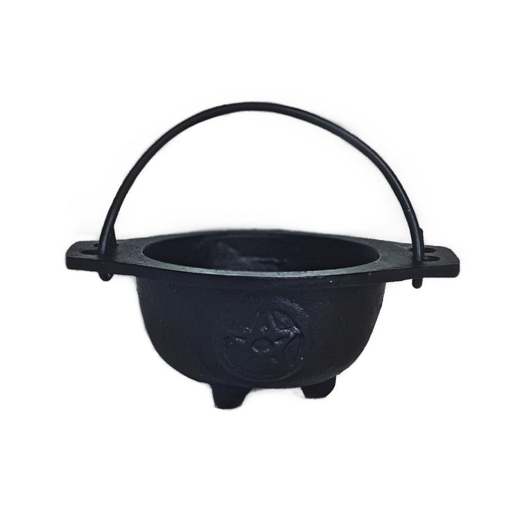 Cauldron - Open Pentagram Cast Iron