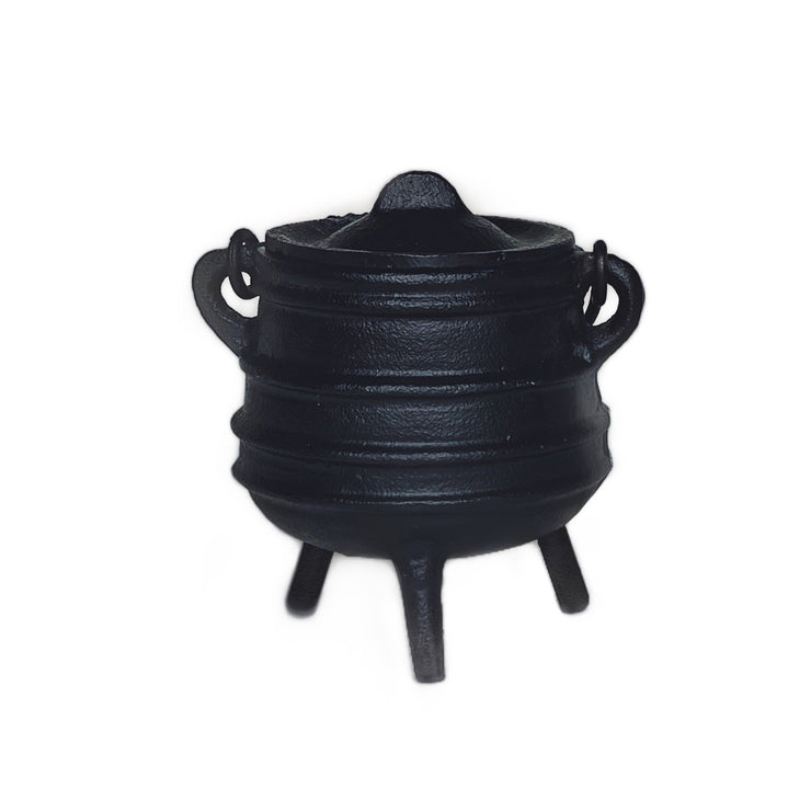 Cauldron - Ribbed Cast Iron