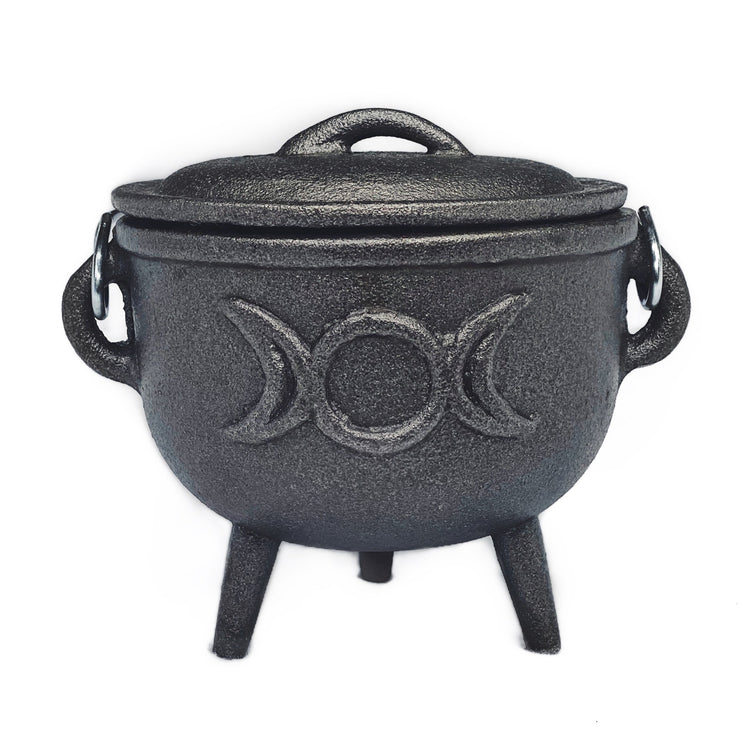 Triple Moon Cast Iron Cauldron