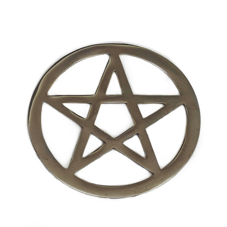 Altar Ritual Tool Metal Pentacle